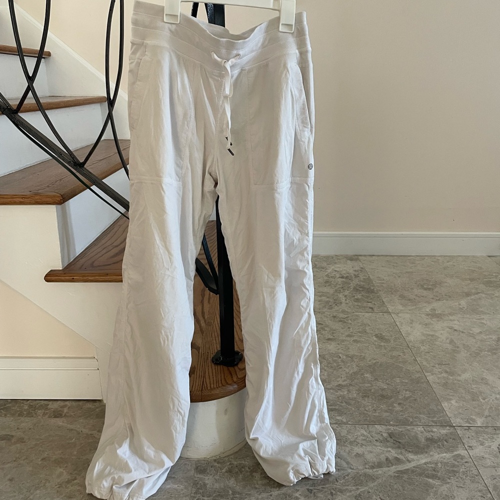 Lululemon Studio Dance Pant Size 8 White/bone Relisting